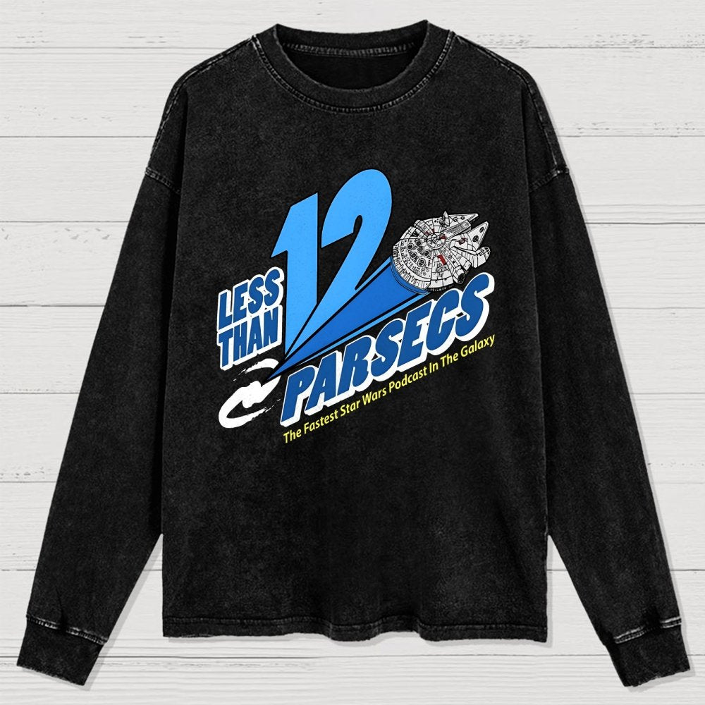 Less Than 12 Units Washed Long Sleeve Tee