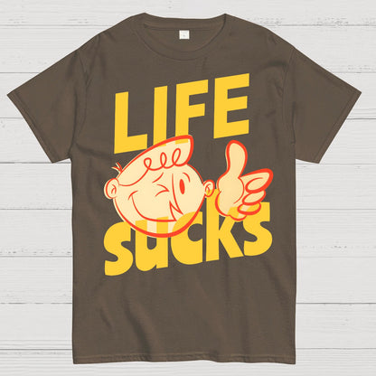 Life Sucks Geek T-Shirt