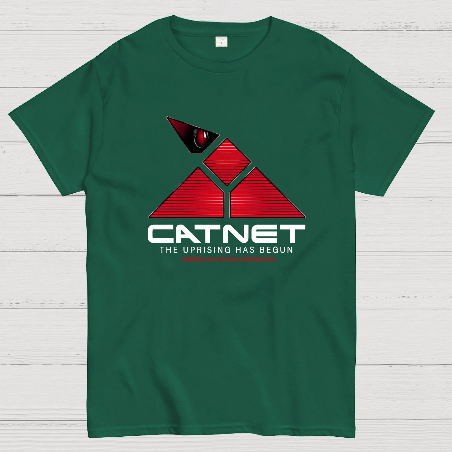 Rise Of The Meowchines Geek T-Shirt