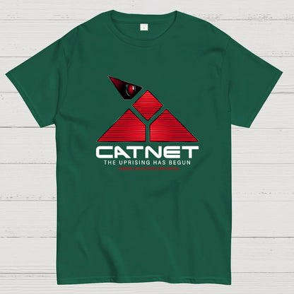 Rise Of The Meowchines Geek T-Shirt