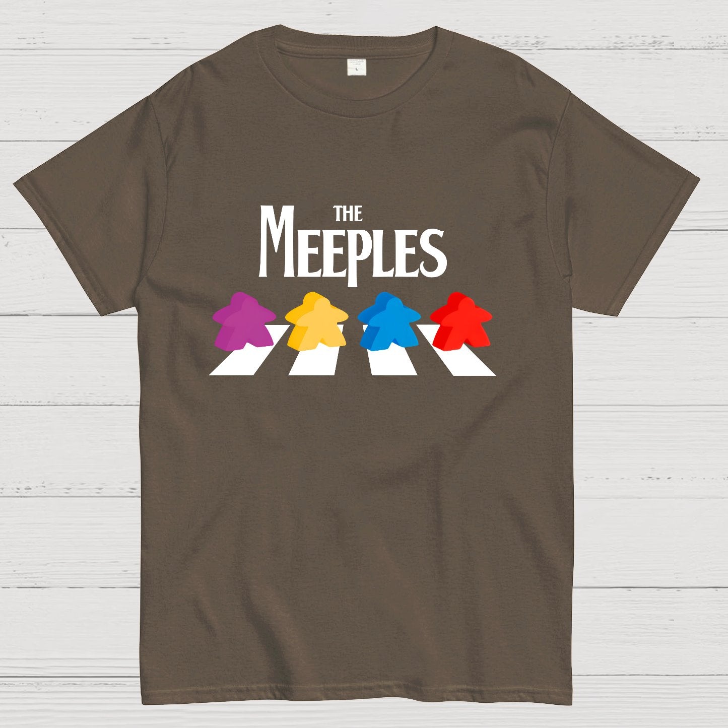 Board Gamer The Meeples Geeky T-Shirt