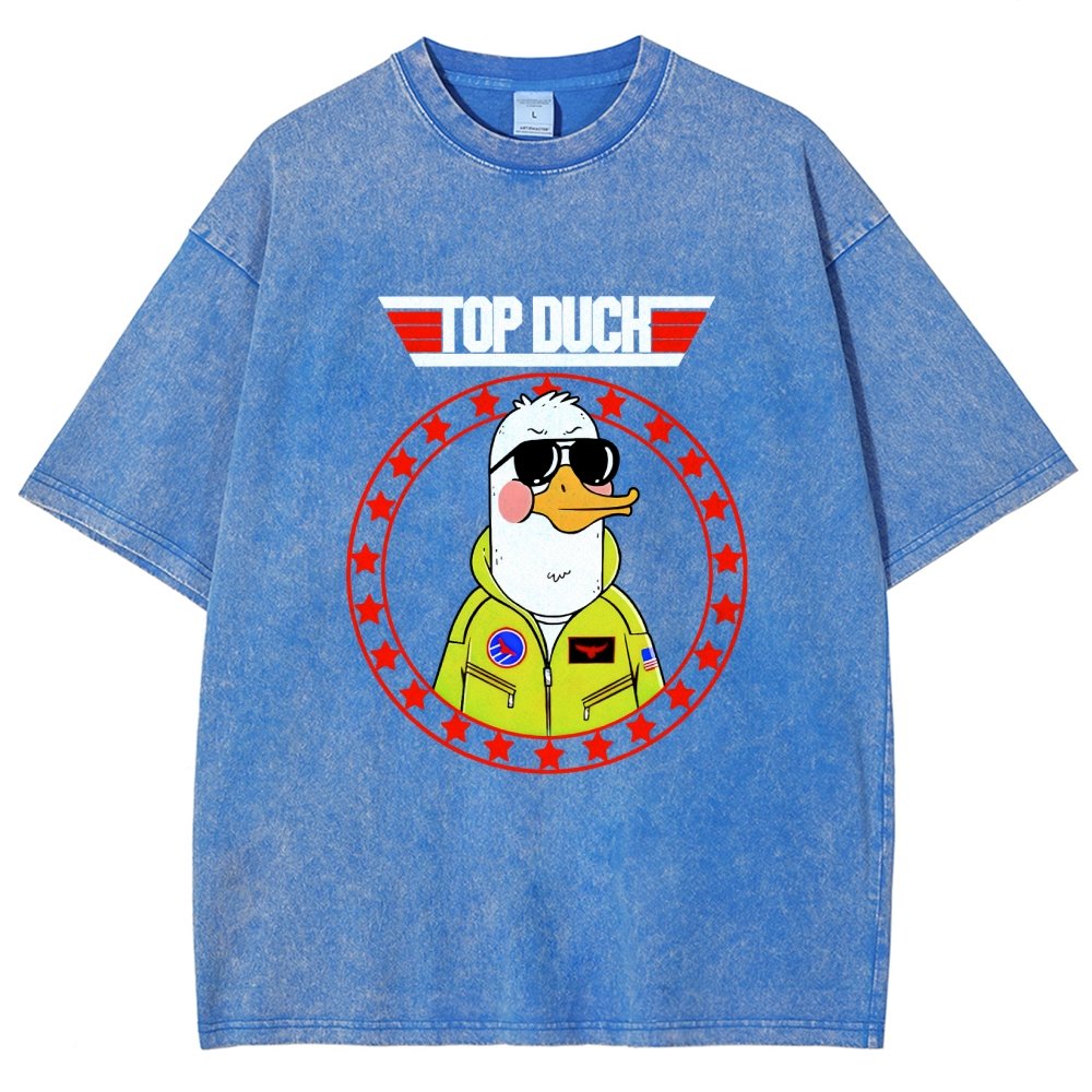 Top Duck Vintage Distressed T-shirt