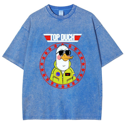 Top Duck Vintage Distressed T-shirt