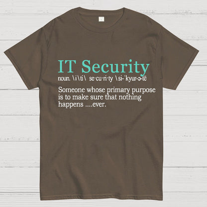 Best Funny IT Security Cybersecurity Definition Gi Geek T-Shirt