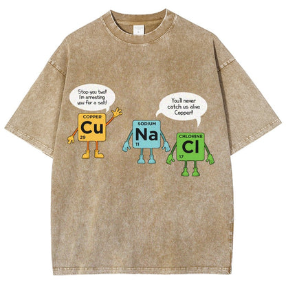 Science Funny Scientist Nerd Geeks Vintage Distressed T-shirt