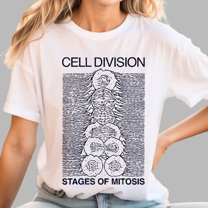 Cell Division- Stages Of Mitosis Geek T-Shirt