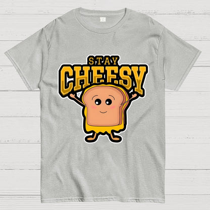 Sandwich STAY CHEESY Geek T-Shirt