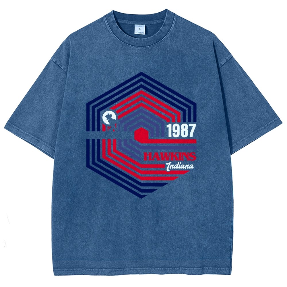 Stranger 87 Vintage Distressed T-shirt