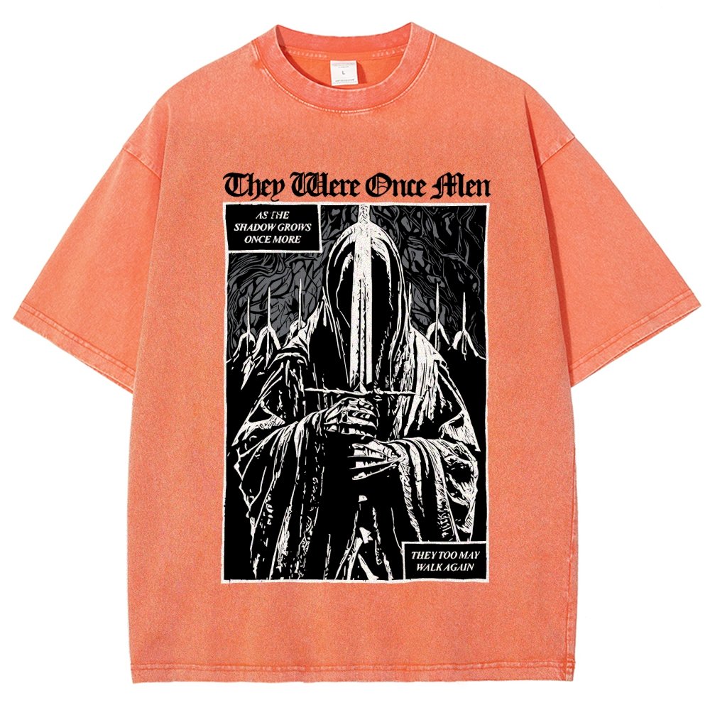 They Were Once Men Vintage Distressed T-shirt