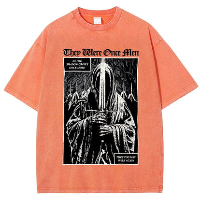 They Were Once Men Vintage Distressed T-shirt