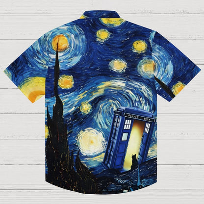 Starry Phone Booth Geeky Shirt