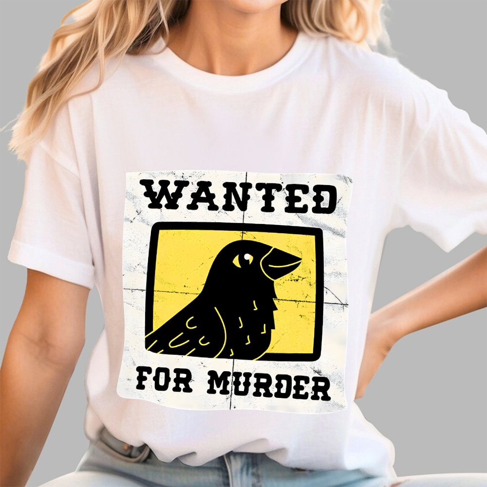 Crows Wanted Geek T-Shirt