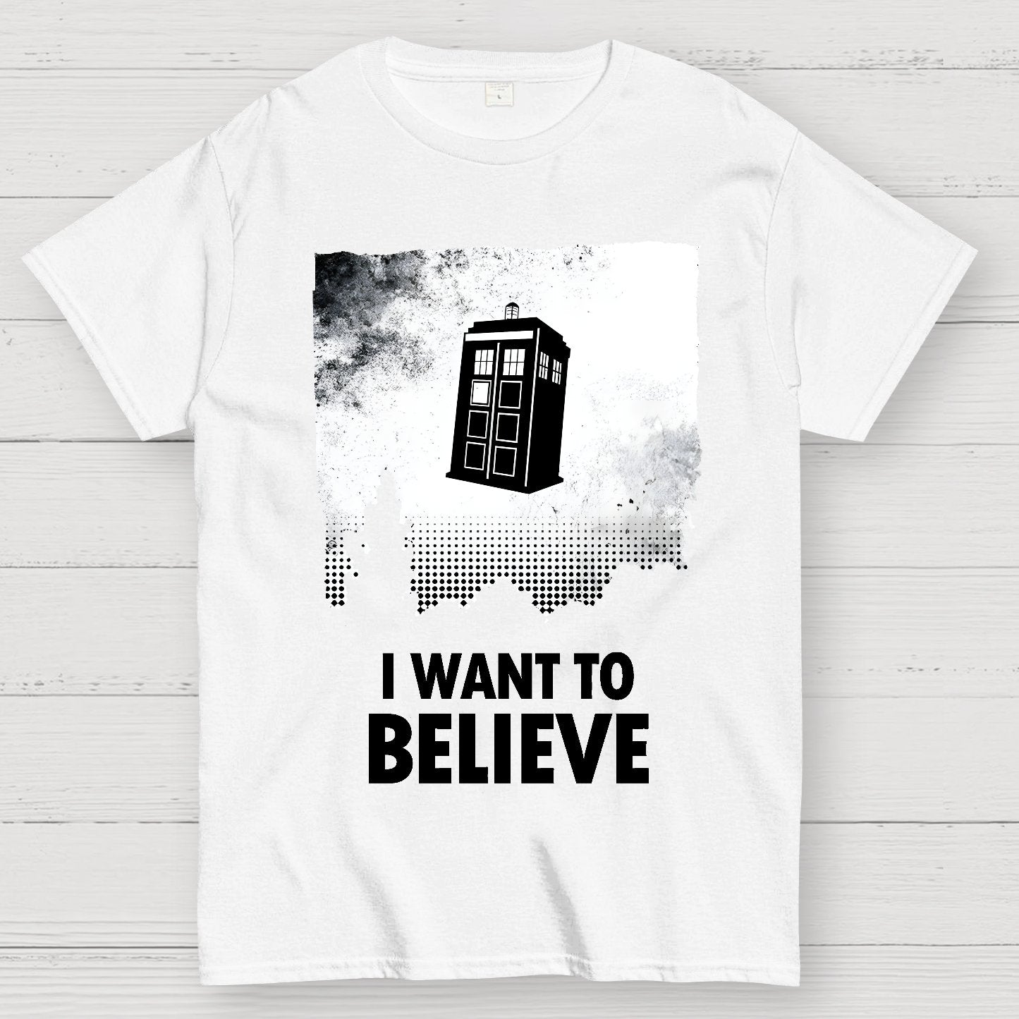 I Want To Believe Geek T-Shirt