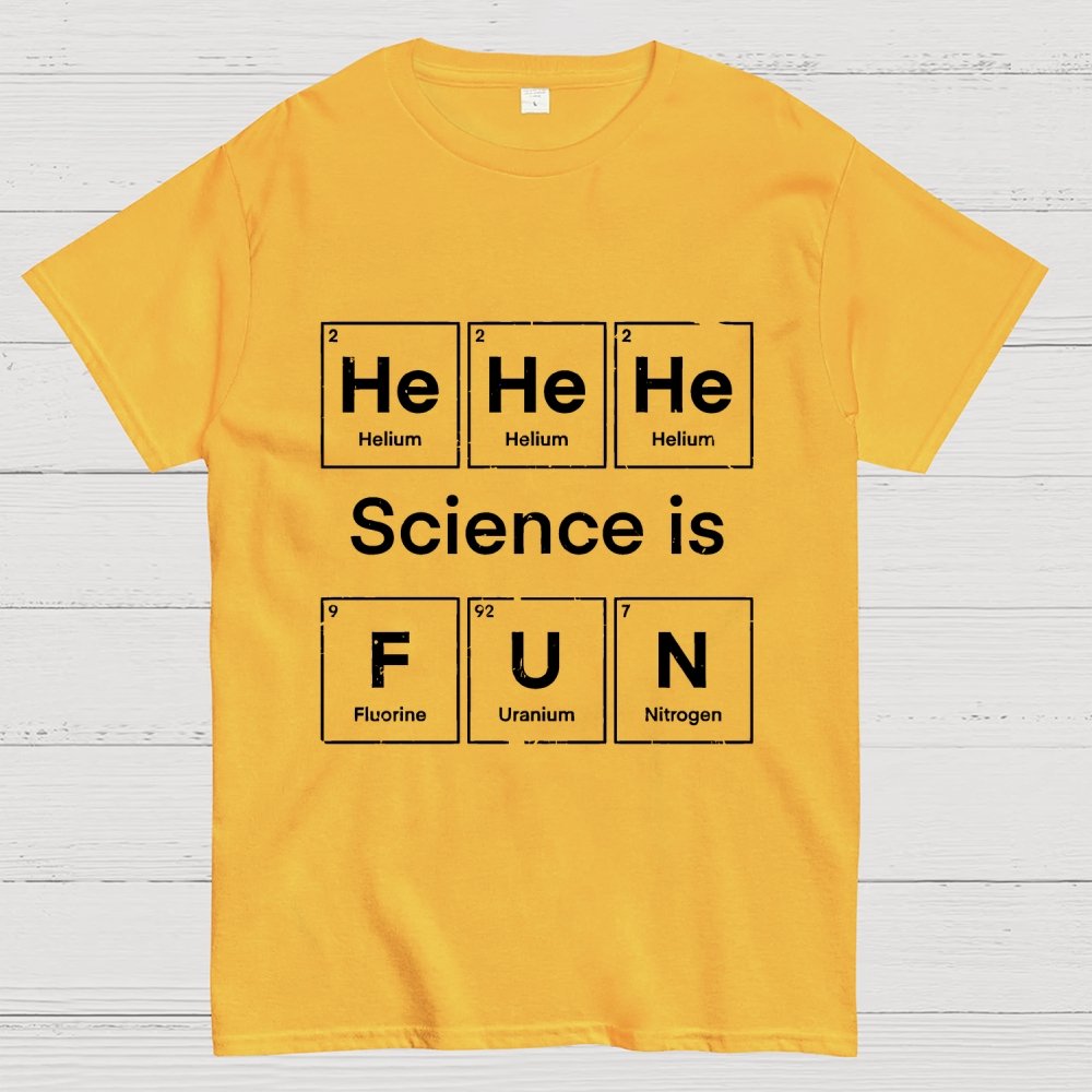 Science Is Fun Unisex Geek T-Shirt