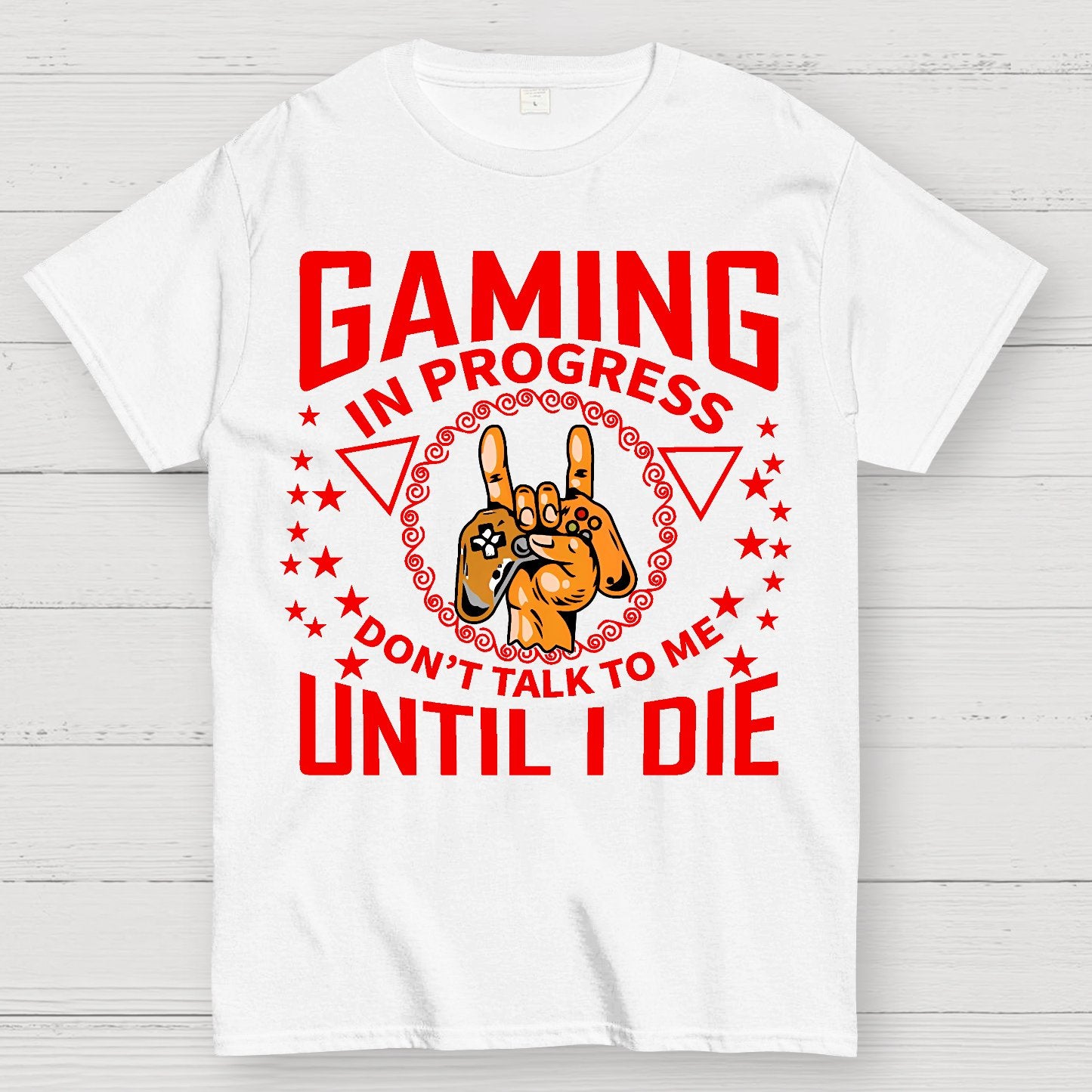 Don't talk to me while the game is going on Geek T-Shirt