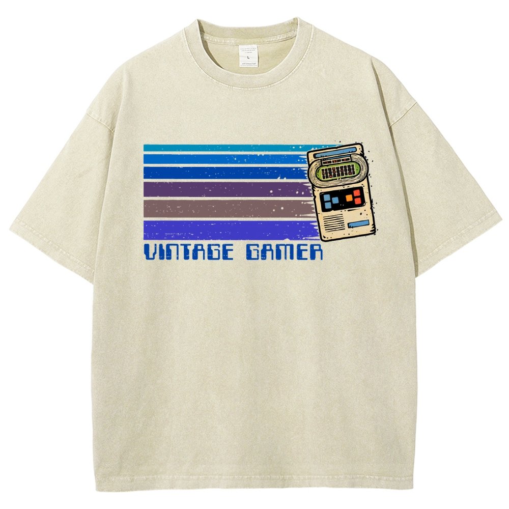 Vintage Gamer Vintage Distressed T-shirt