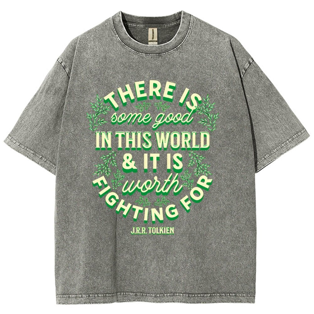 There is Some Good in This World Vintage Distressed T-shirt