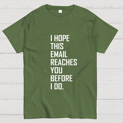 Threatening email Geek T-Shirt
