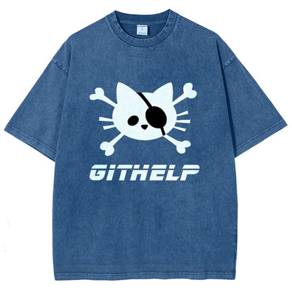 GitHelp Vintage Distressed T-shirt
