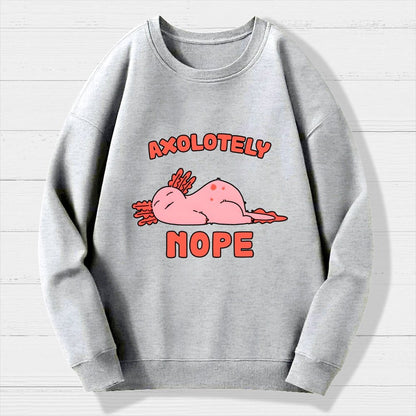 Axo Nope Geek Cotton Sweatshirt