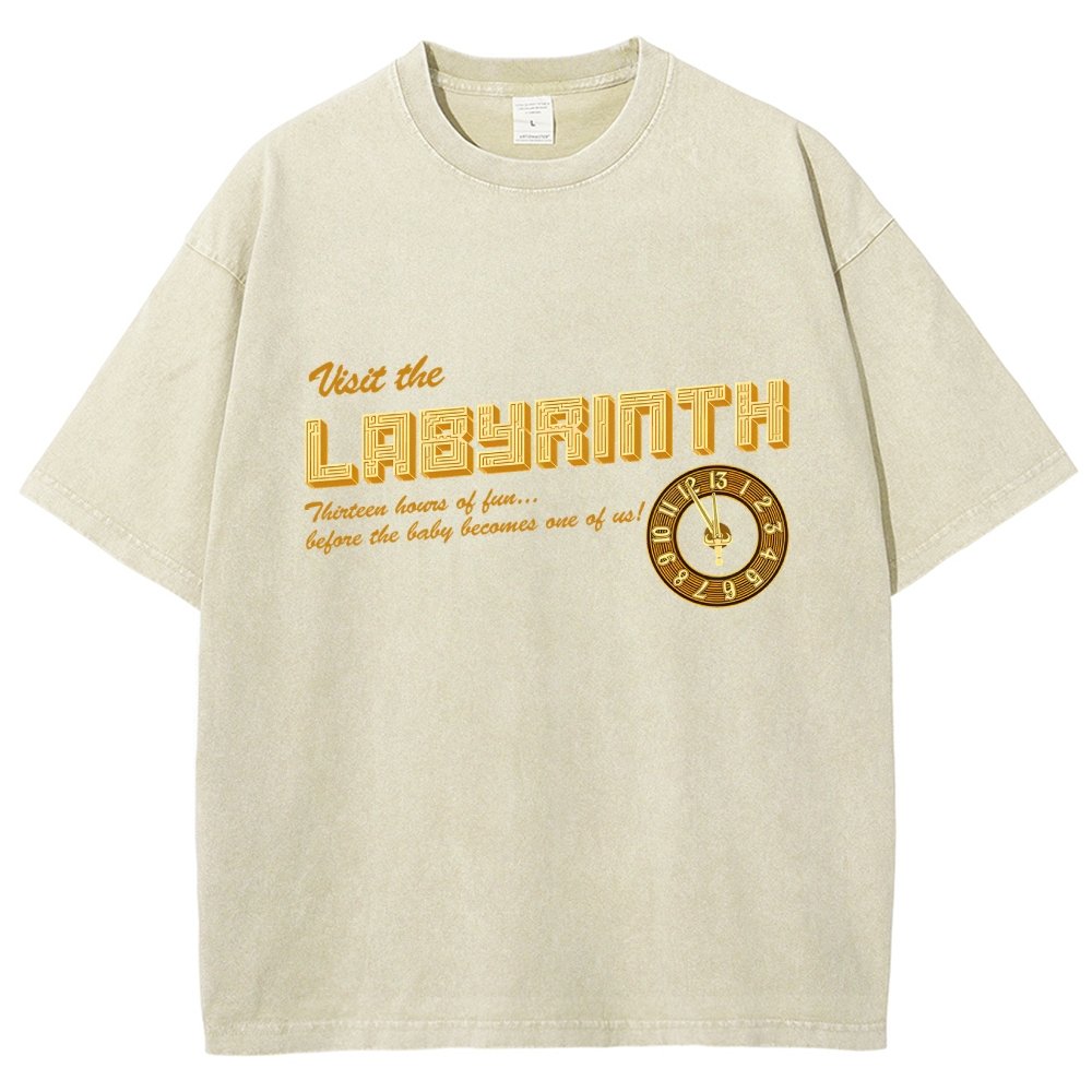 Visit the Maze Vintage Distressed T-shirt