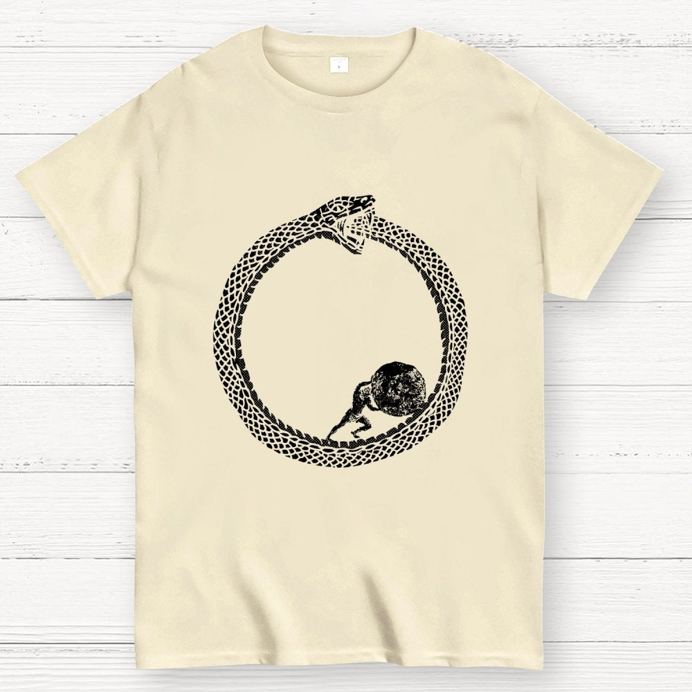 Sisyphus In Ouroboros Geek T-Shirt