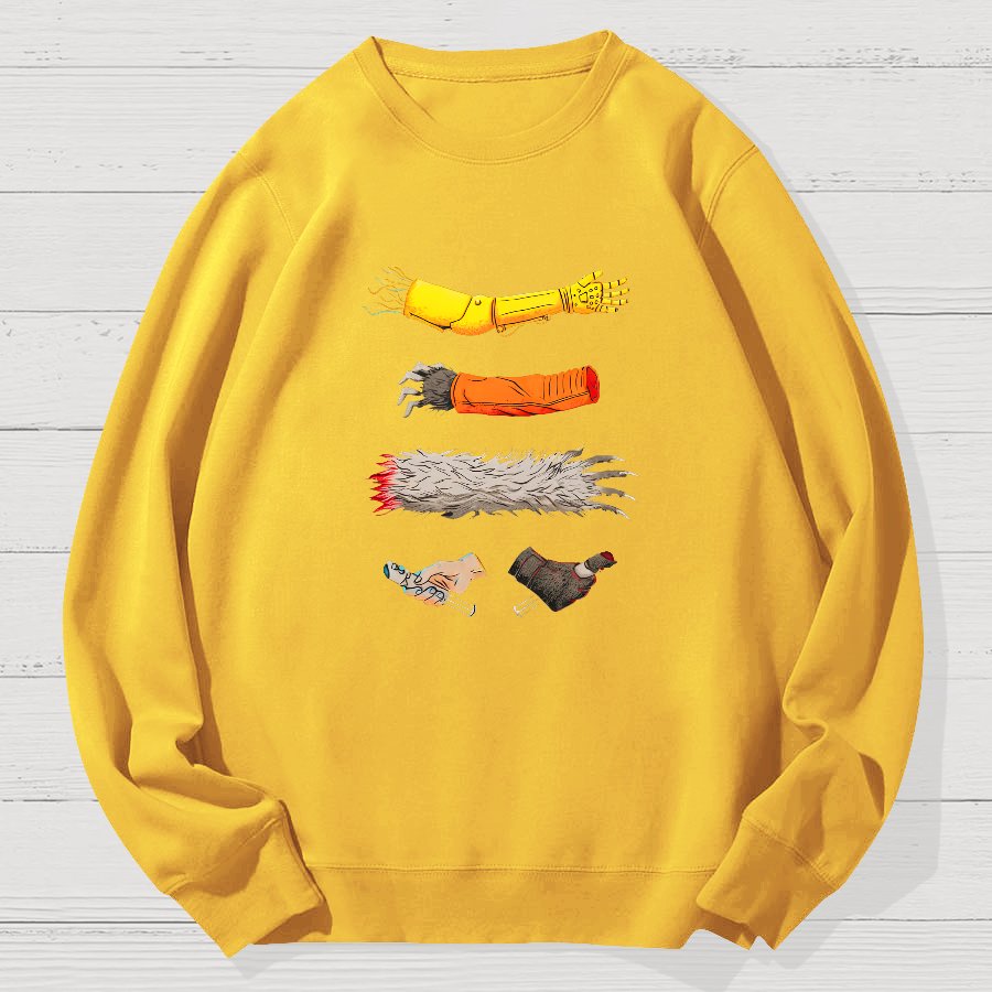 Casualties of Wars Geek Cotton Sweatshirt