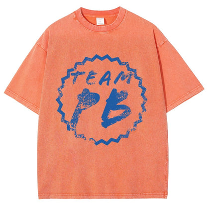 Team PB - Peanut Butter Vintage Distressed T-shirt