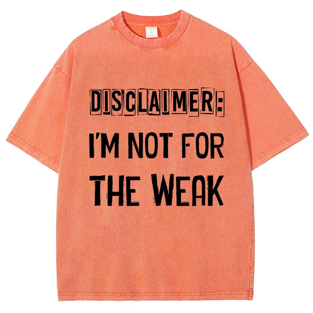 Disclaimer Vintage Distressed T-shirt