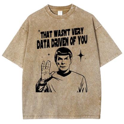 That Wasn't Very Logic Based Of You Vintage Distressed T-shirt