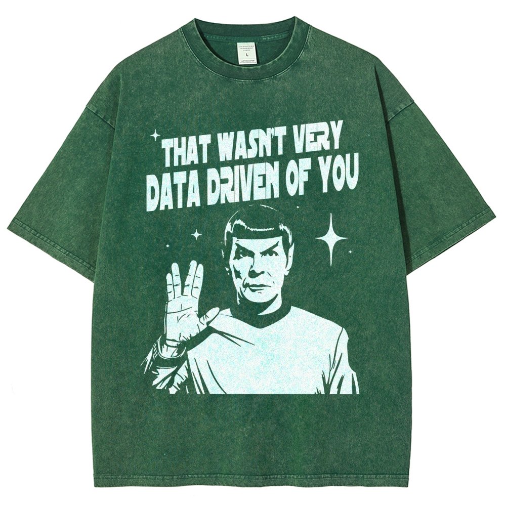 That Wasn't Very Logic Based Of You Vintage Distressed T-shirt