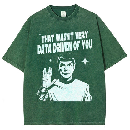 That Wasn't Very Logic Based Of You Vintage Distressed T-shirt