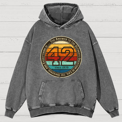 Forty-Two Vintage Vintage Distressed Hoodie