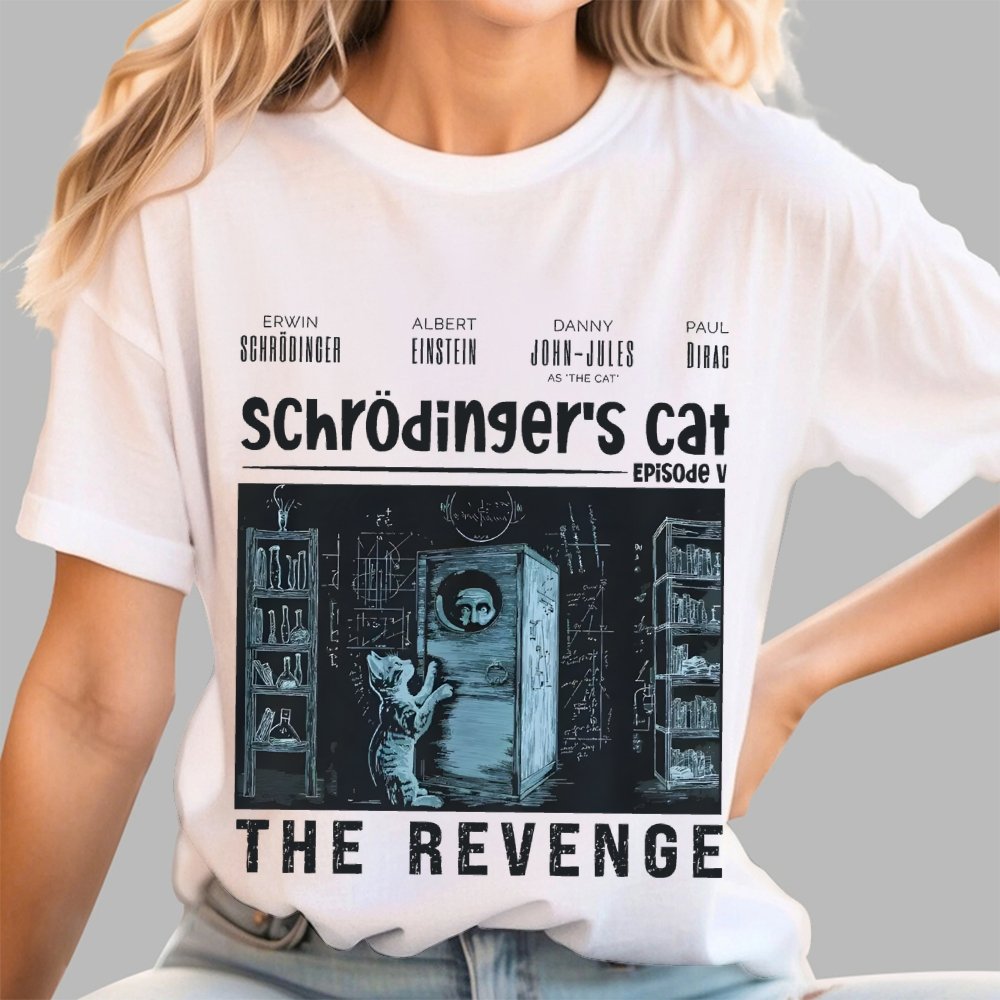 Schrödinger's Cat Revenge Geek T-Shirt