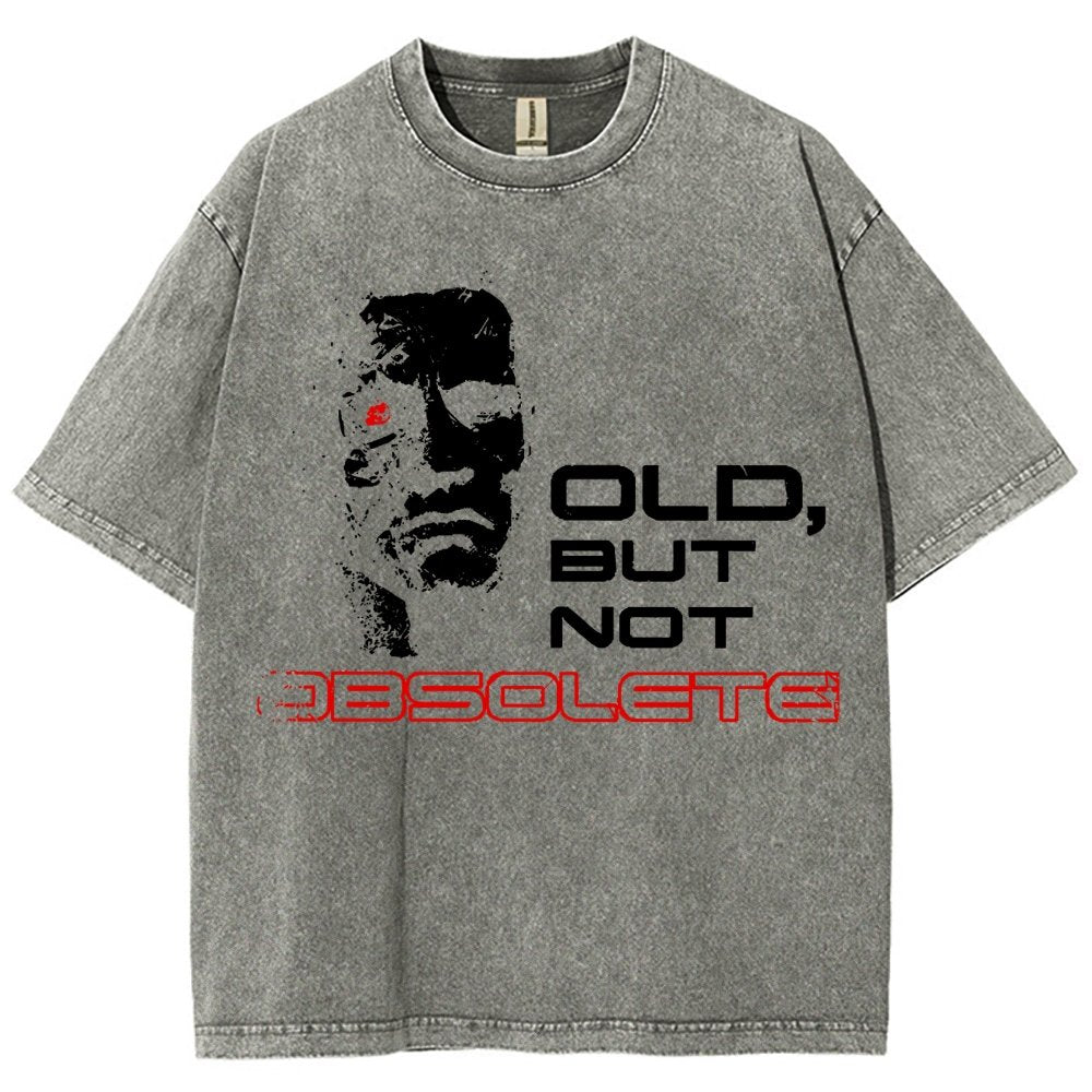 Old But Not Obsolete Vintage Distressed T-shirt