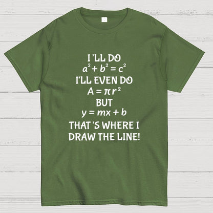 Funny Math Joke Quotes Geek T-Shirt