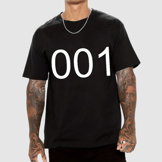 Number 001 Game Movie Geek T-Shirt