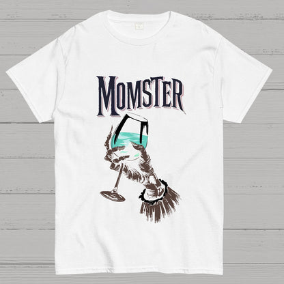 Funny Momster Design Halloween Art Geek T-Shirt