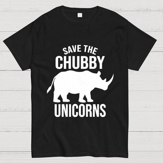Save The Chubby Unicorns Geek T-Shirt