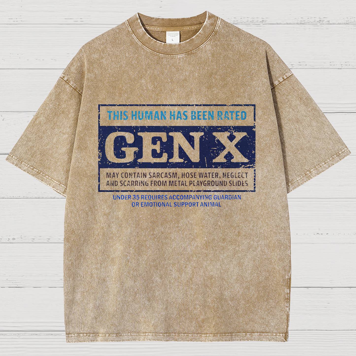 Gen X Vintage Distressed T-shirt