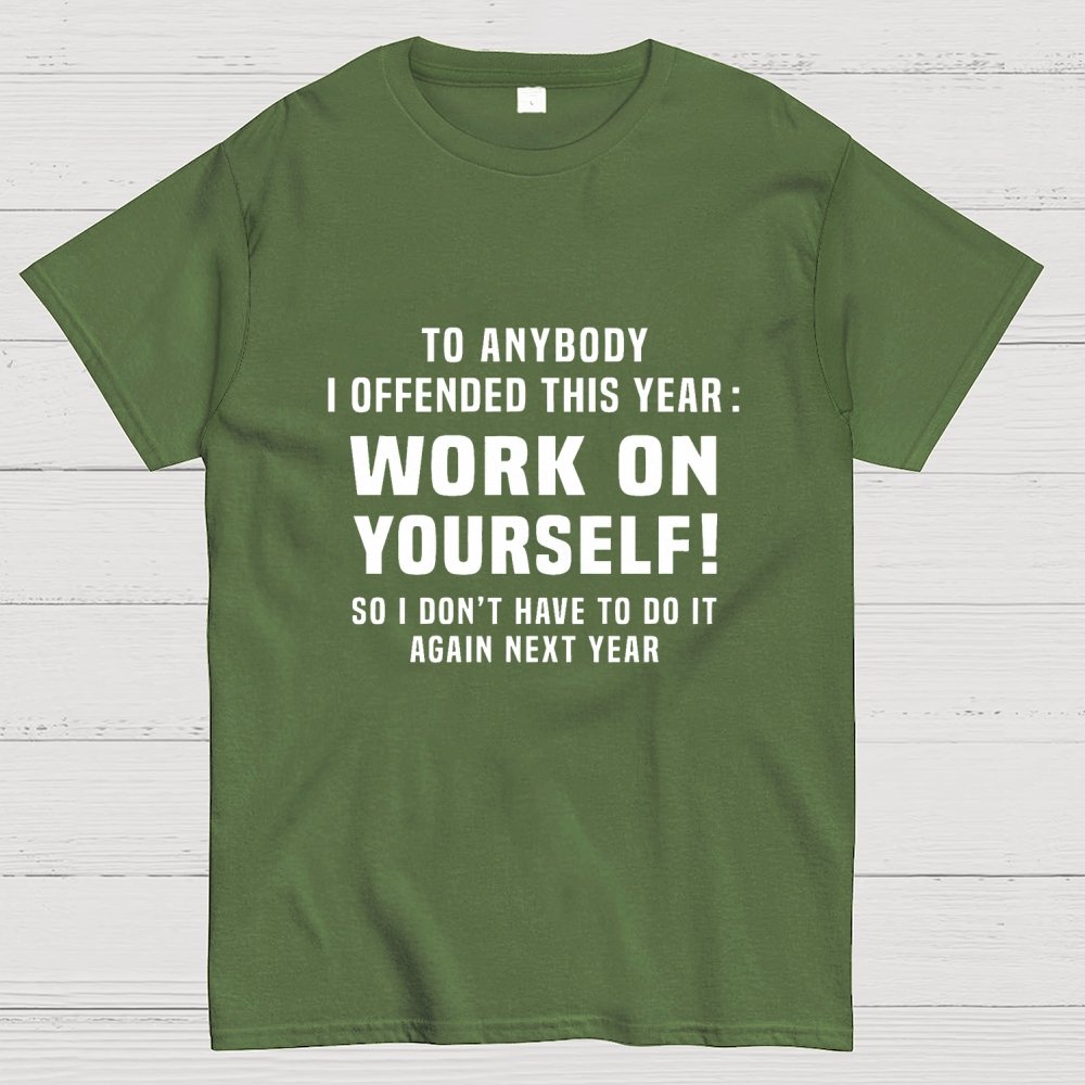 Funny Offensive Message Geek T-Shirt
