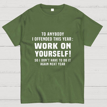 Funny Offensive Message Geek T-Shirt