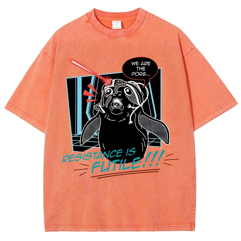 We Are Unstoppable Is Futile   Vintage Distressed T-shirt