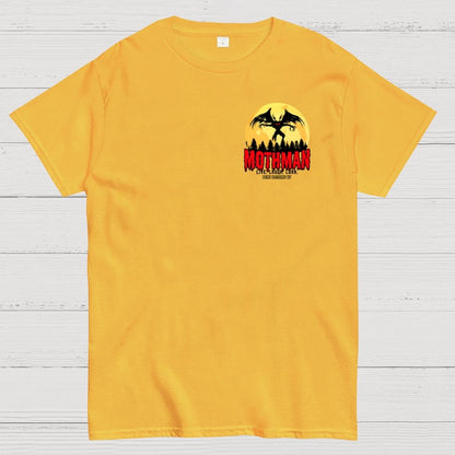 Mothman Cryptid Vintage Front And Back Printing Geek T-Shirt