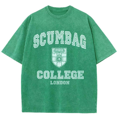 Scumbag College Vintage Distressed T-shirt