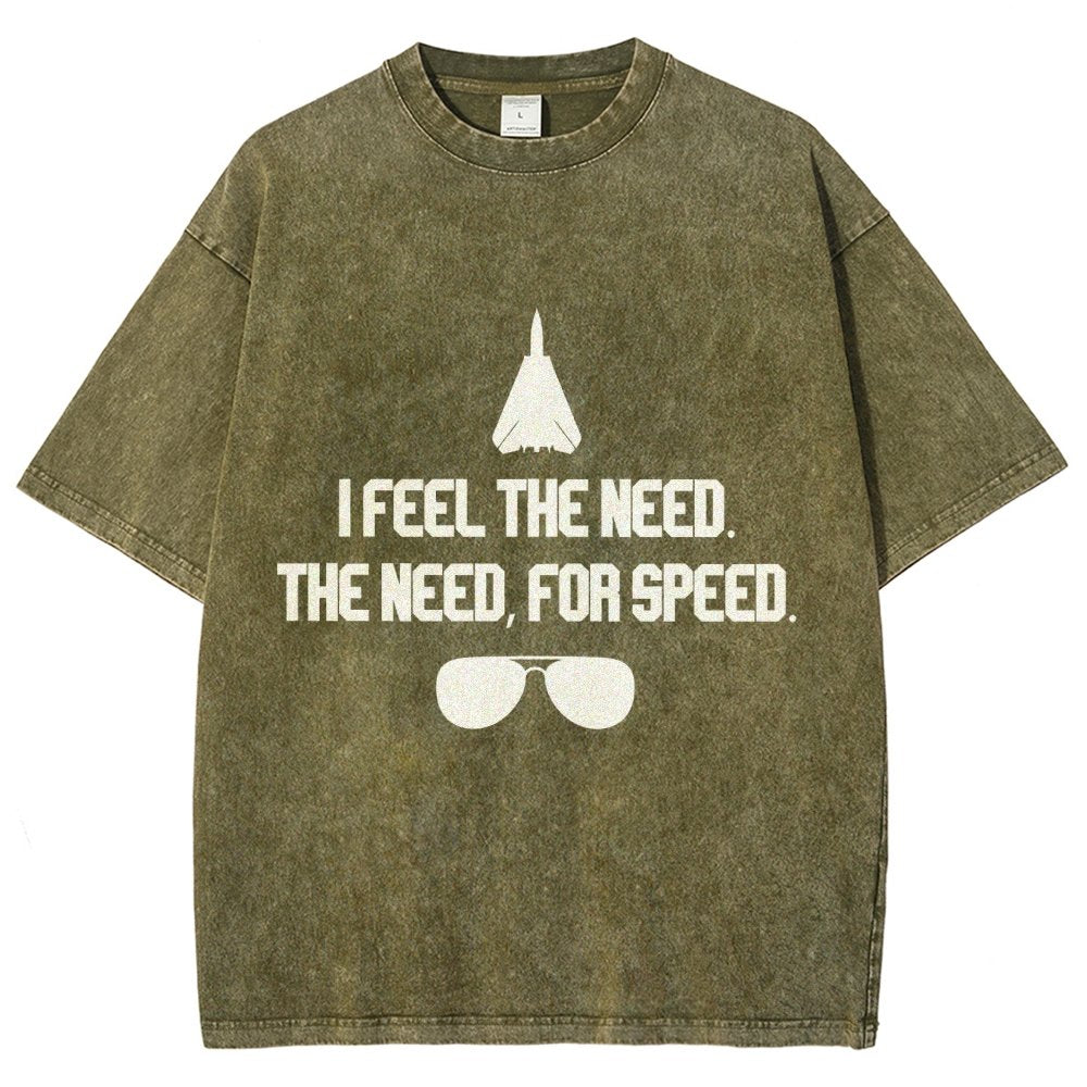 I Feel The Need… The Need For Speed! Vintage Distressed T-shirt
