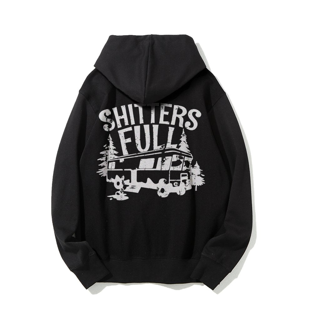 Shitters Full Printed Back Unisex Cotton Hoodie
