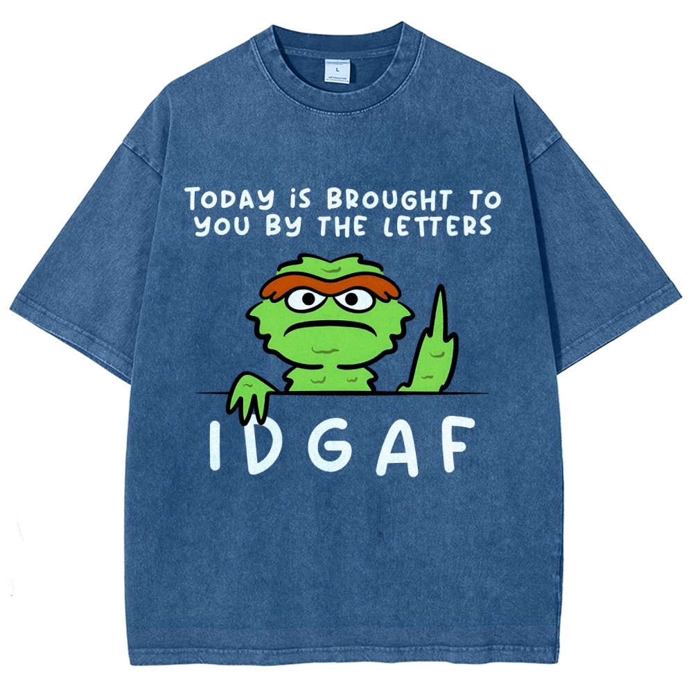 IDGAF Vintage Distressed T-shirt