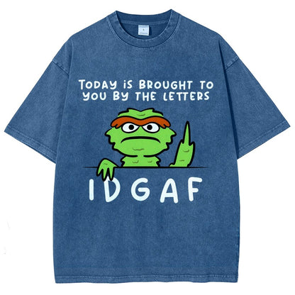 IDGAF Vintage Distressed T-shirt