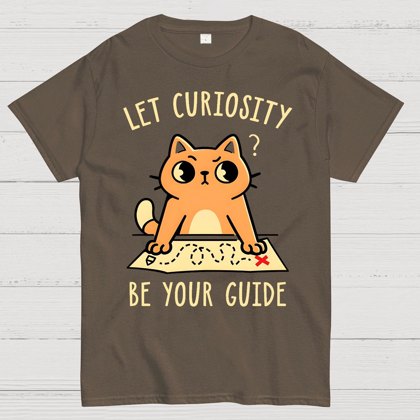 Let Curiosity Be Your Guide Geek T-Shirt